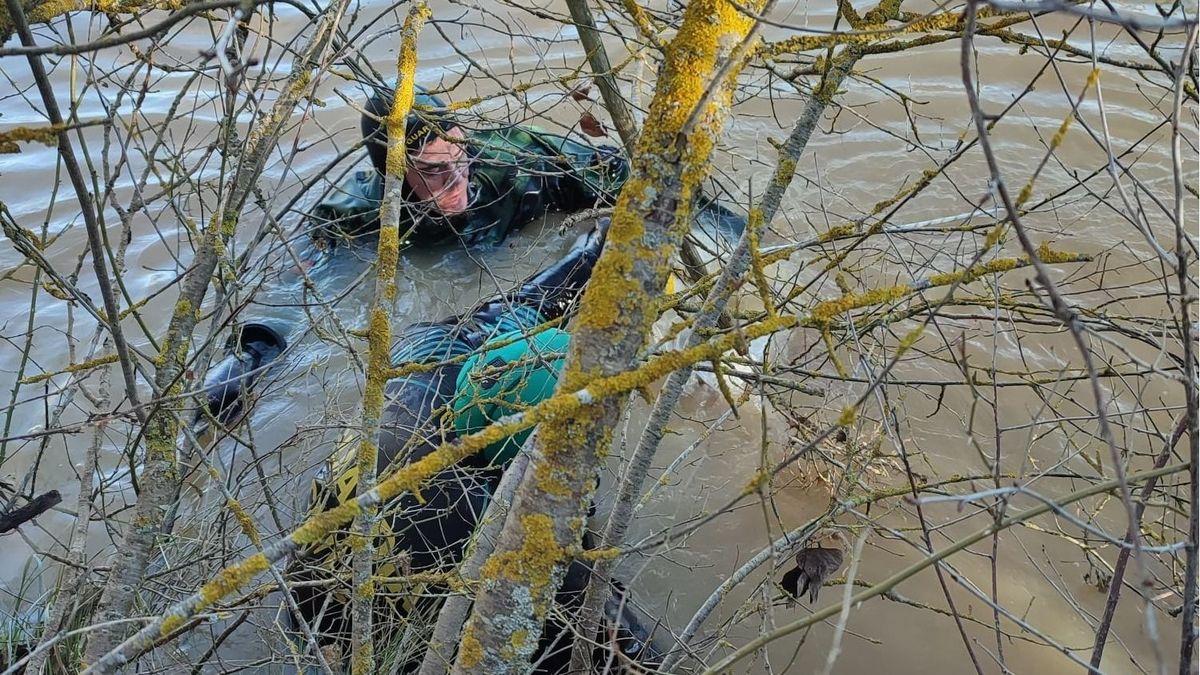 Localizan en el río Valdavia el cadáver de una mujer que despareció el lunes en Palencia