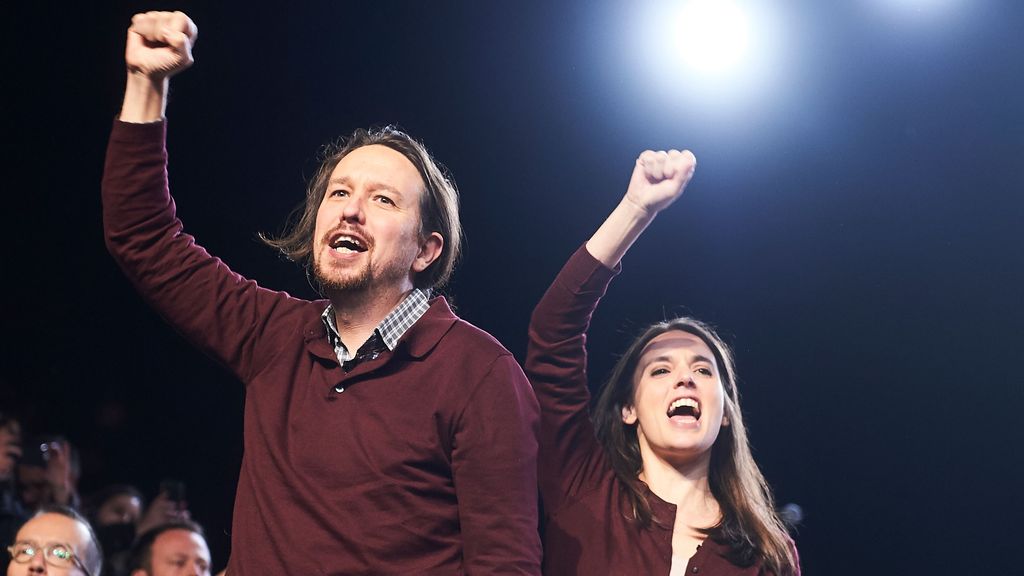 Pablo Iglesias e Irene Montero