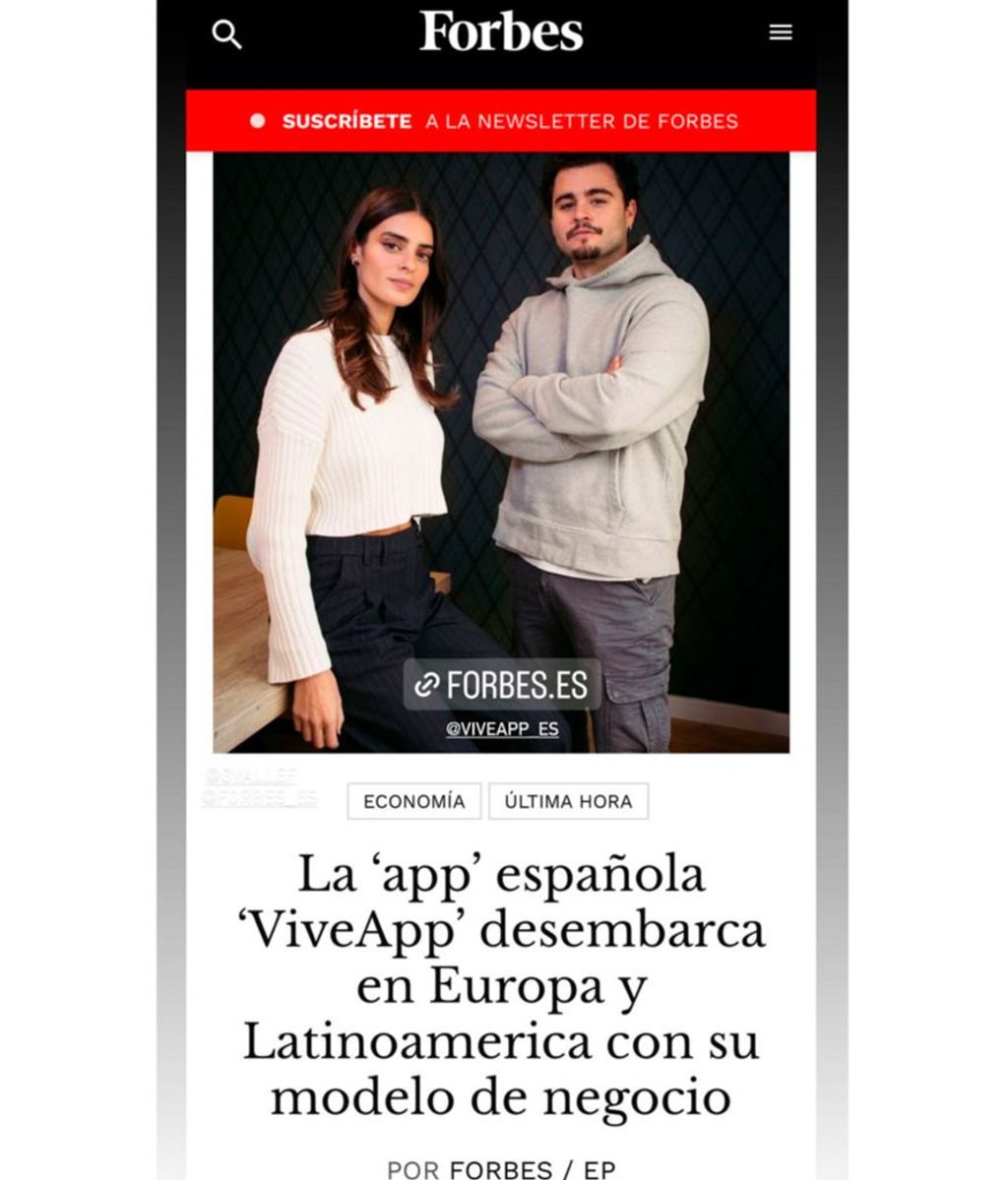 Susana Molina y Guillermo Valle, en la revista Forbes