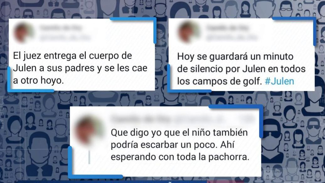 Algunos de los tuits por los que esta persona ha sido condenada.