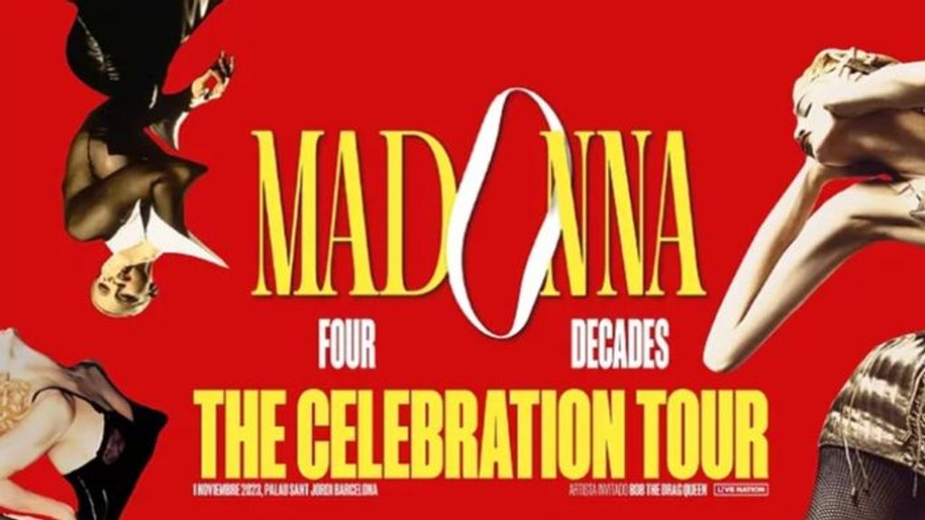 Cartel nueva gira de Madonna