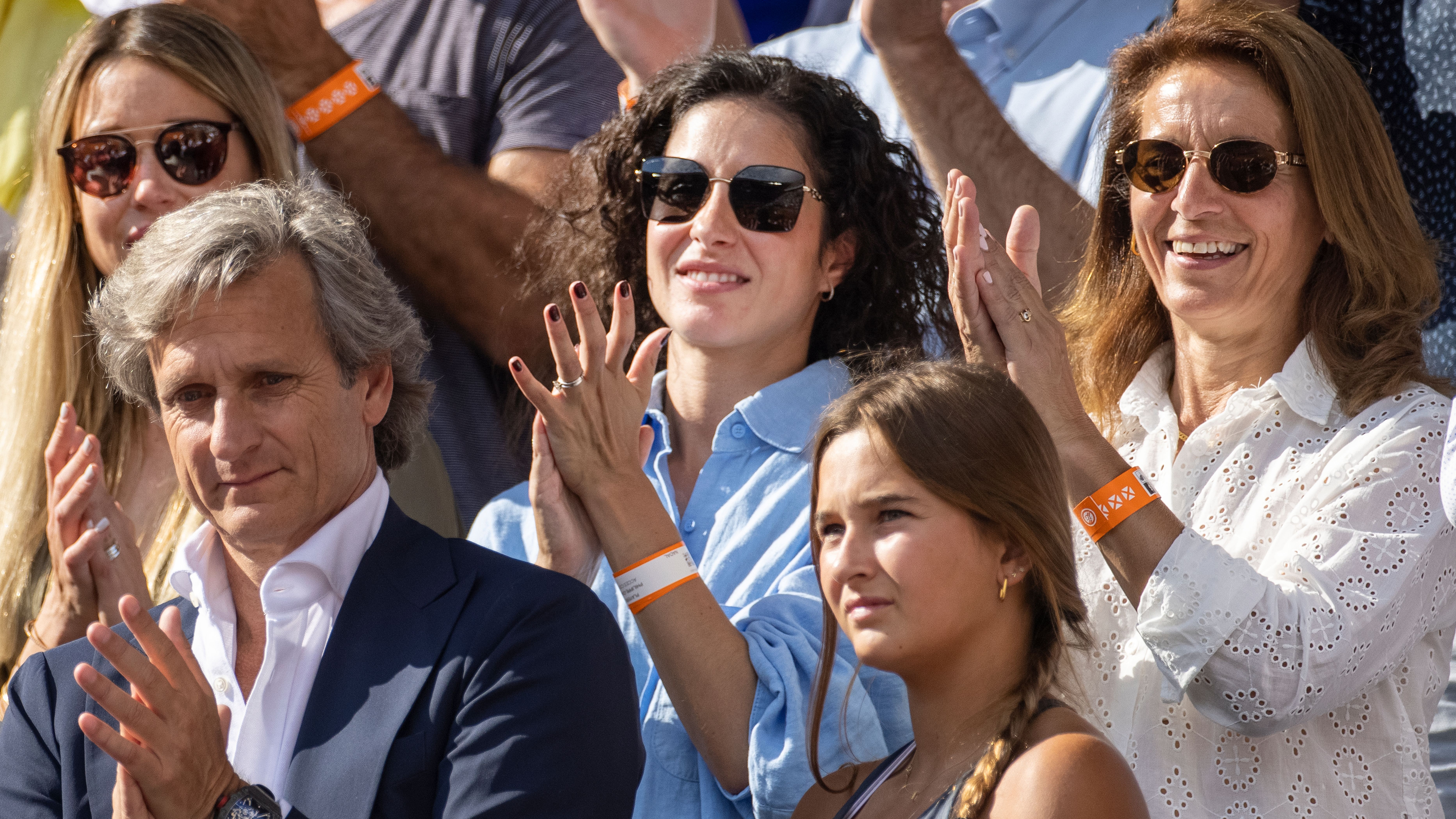 El Roland Garros de 2022, justo antes de hacerse pública que iban a ser padres