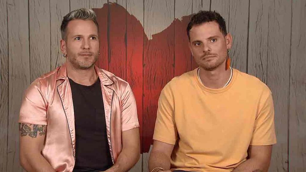 Fernando y Pablo durante su cita en 'First Dates'