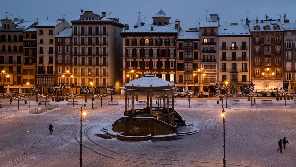 Noche polar en Pamplona