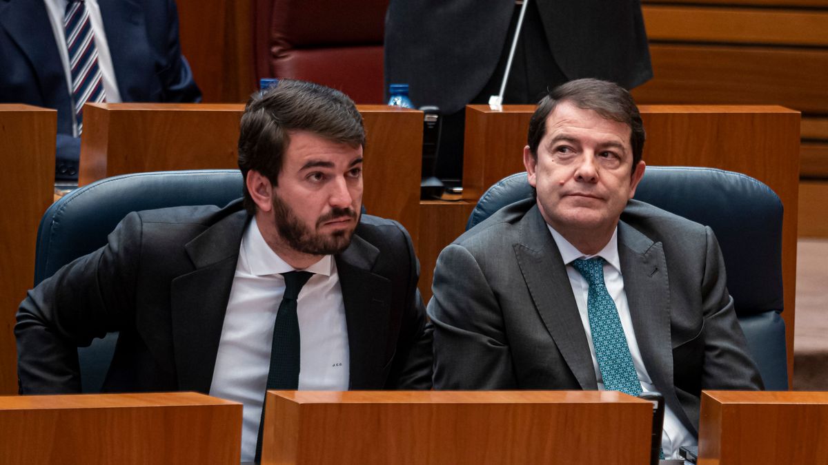 EuropaPress 4887386 vicepresidente junta juan garcia gallardo presidente junta castilla leon