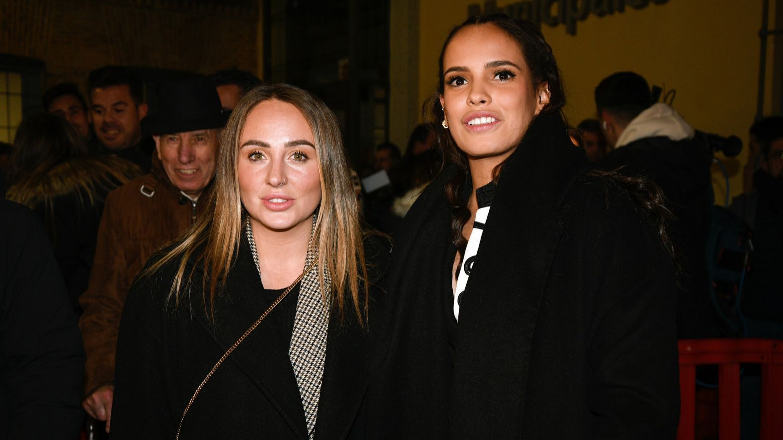 Gloria Camila Ortega y Rocío Flores, en la inauguración del Museo de Ortega Cano