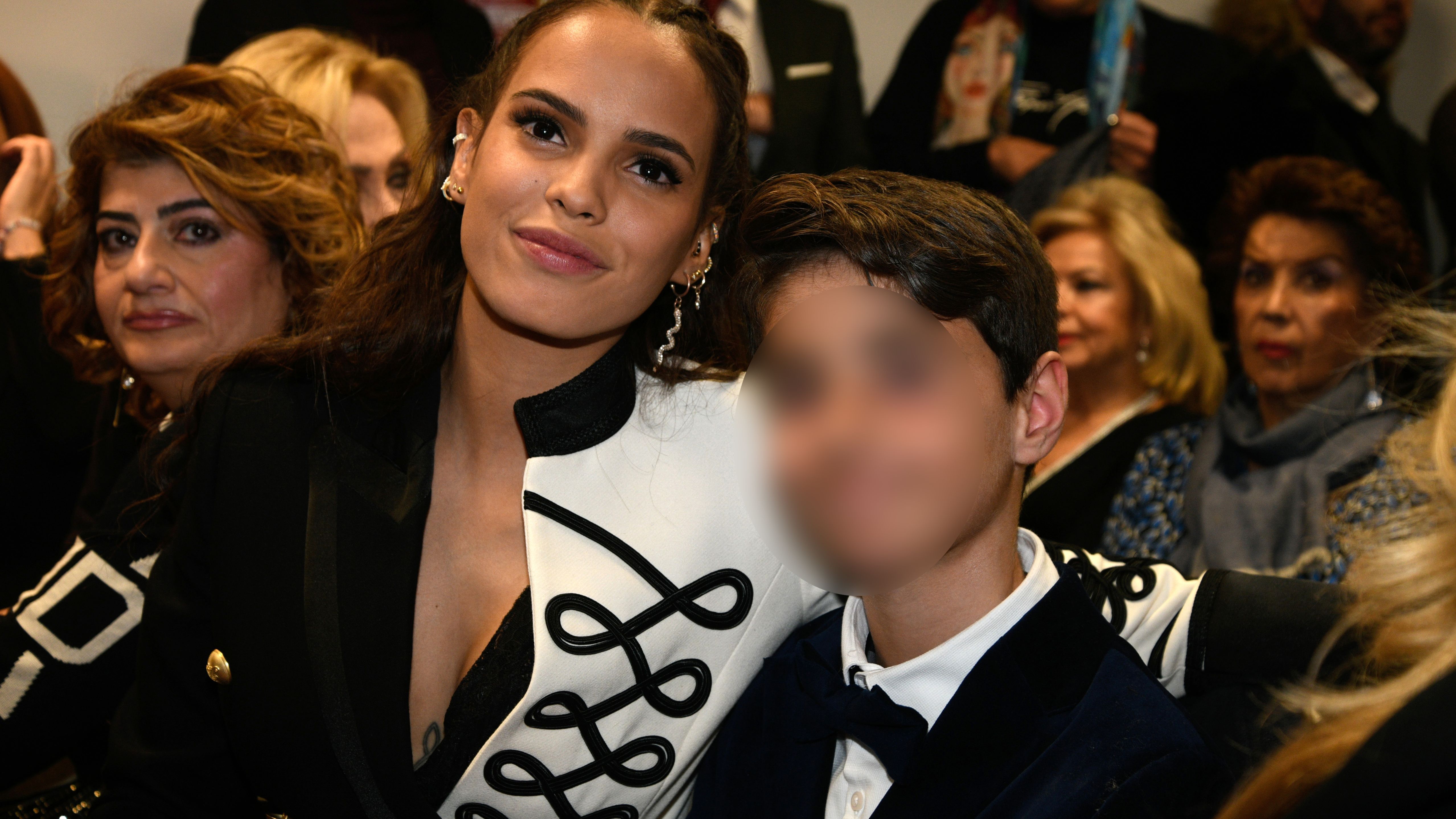 Gloria Camila y su hermano, José María Ortega Aldón, en la inauguración del Museo de José Ortega Cano