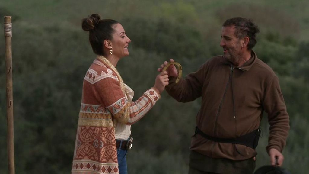 Nagore Robles y Antonio Montero