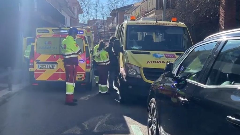 Ocho heridos, cuatro miembros de la Guardia Civil, en el desalojo de una casa okupada en Collado Villalba