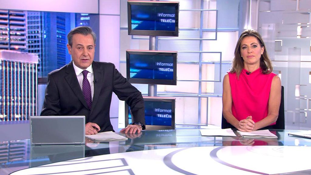 Con José Ribagorda y Ángeles Blanco Informativos Telecinco 2023 Noche 21/01/2023