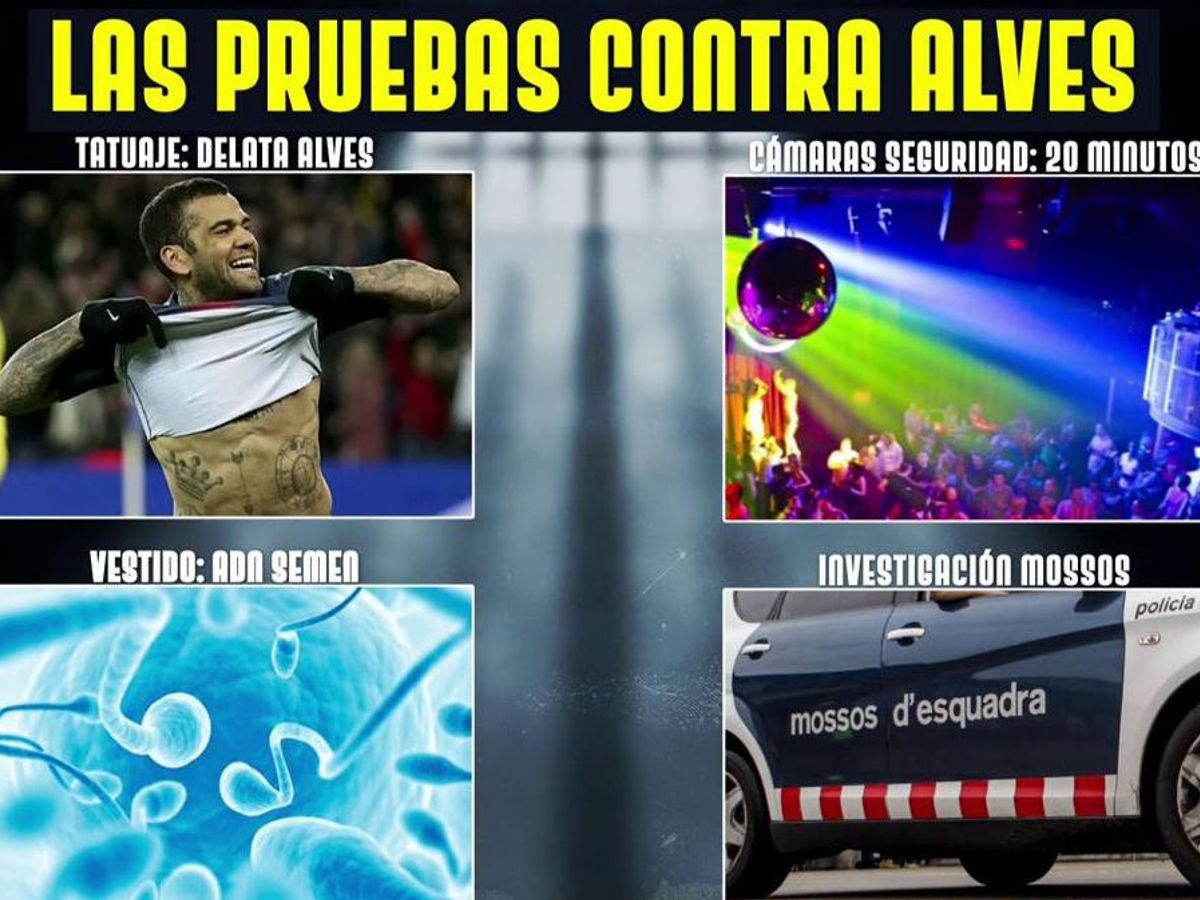 Las pruebas contra Dani Alves - Cuatro al día