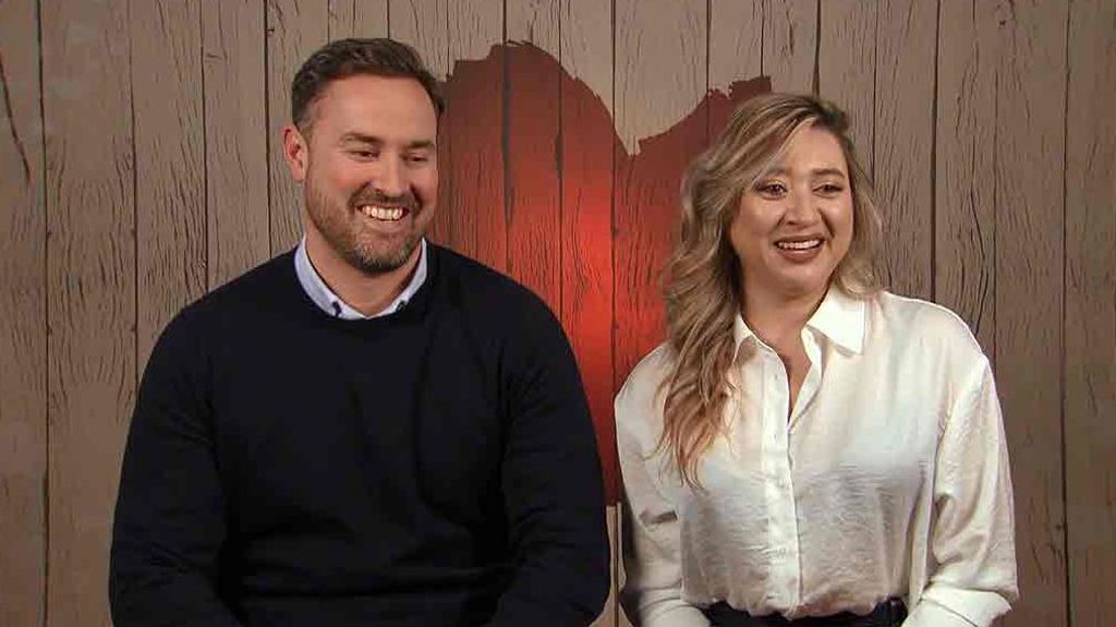 Catalina y Juanma durante su cita en 'First Dates'