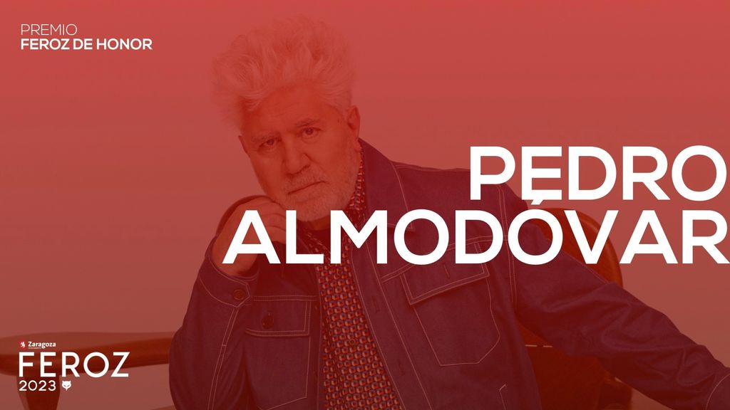 El director de cine, Pedro Almodóvar, recogerá su Premio Feroz de Honor en Zaragoza.