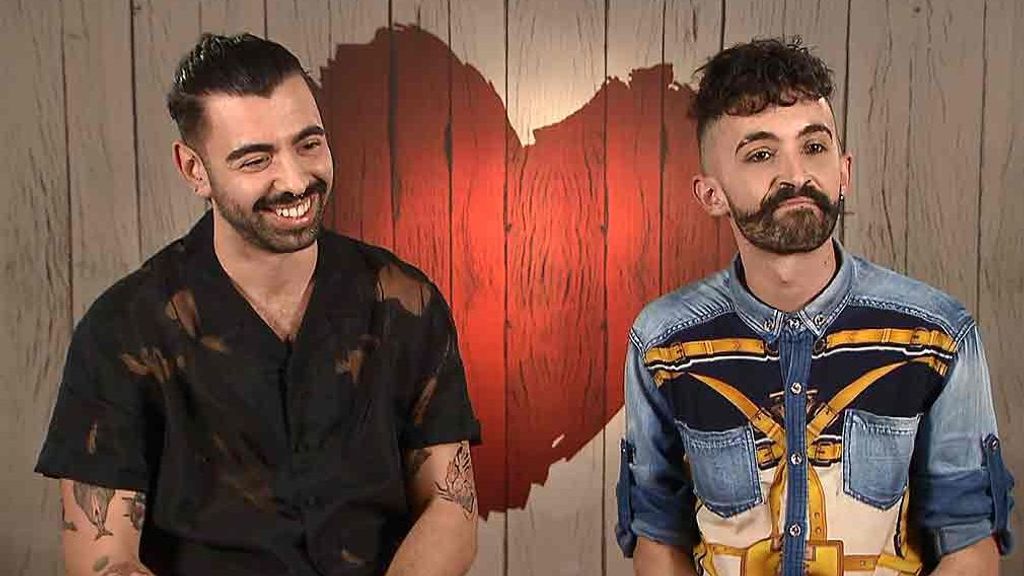 Emmanuele y Kevin durante su cita en 'First Dates'