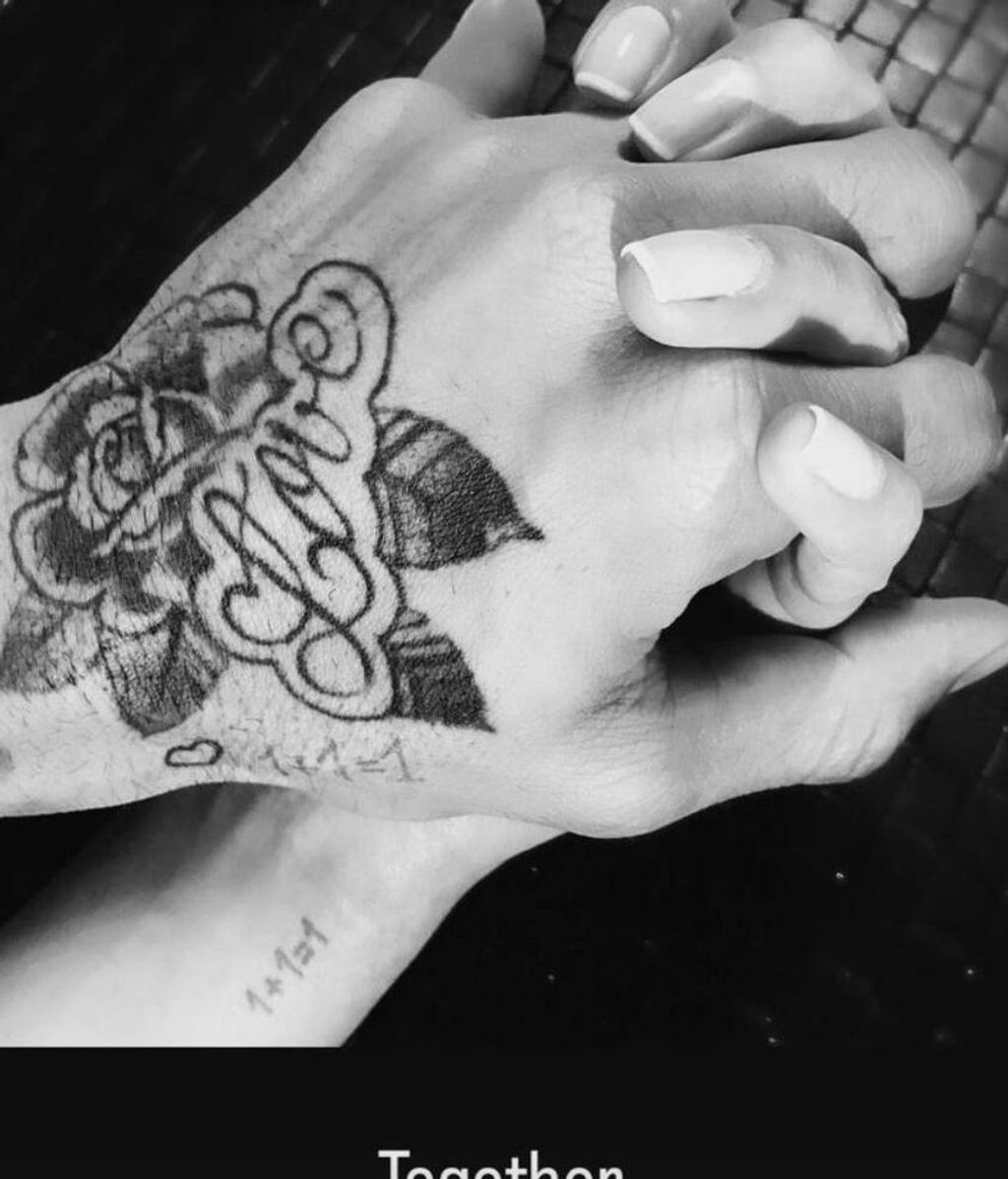 Imagen de Joana Sanz en apoyo a Dani Alves: "Together" (Juntos)