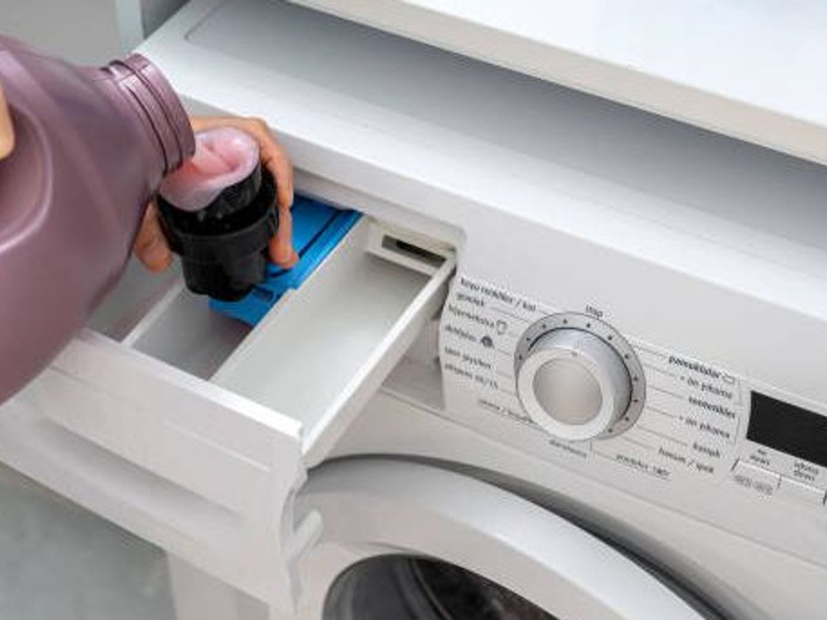 Paquete o empaquetar Gama de Selección conjunta Por qué se queda el agua en el cajón del suavizante de la lavadora? - NIUS