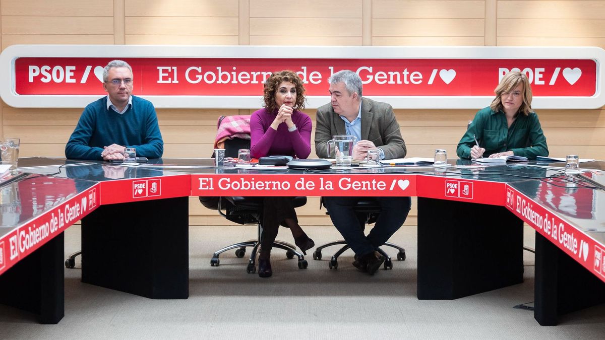 Reunión del Comité Electoral del PSOE