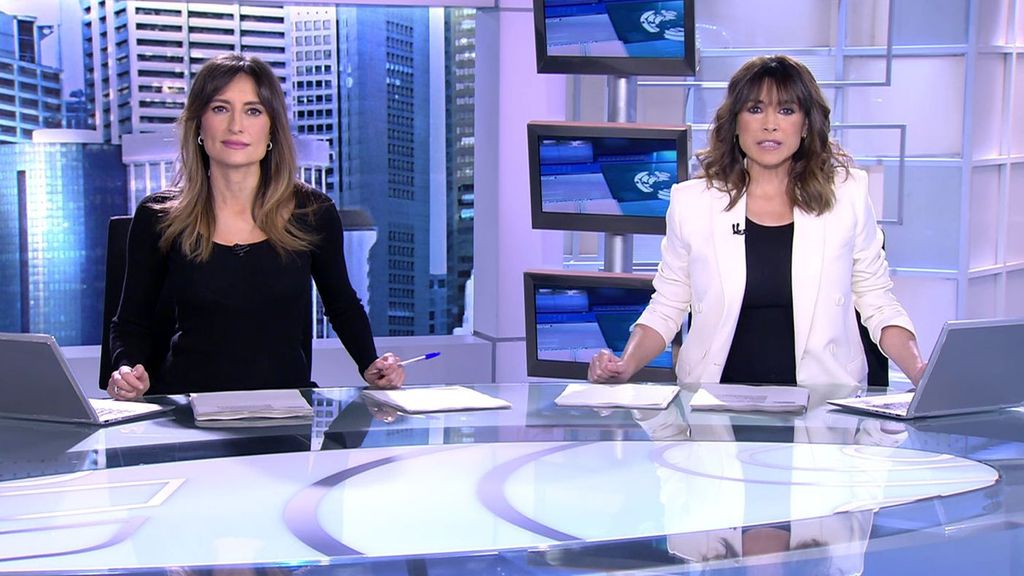 Con Arancha Morales y Leticia Iglesias Informativos Telecinco 2023 Matinal 23/01/2023