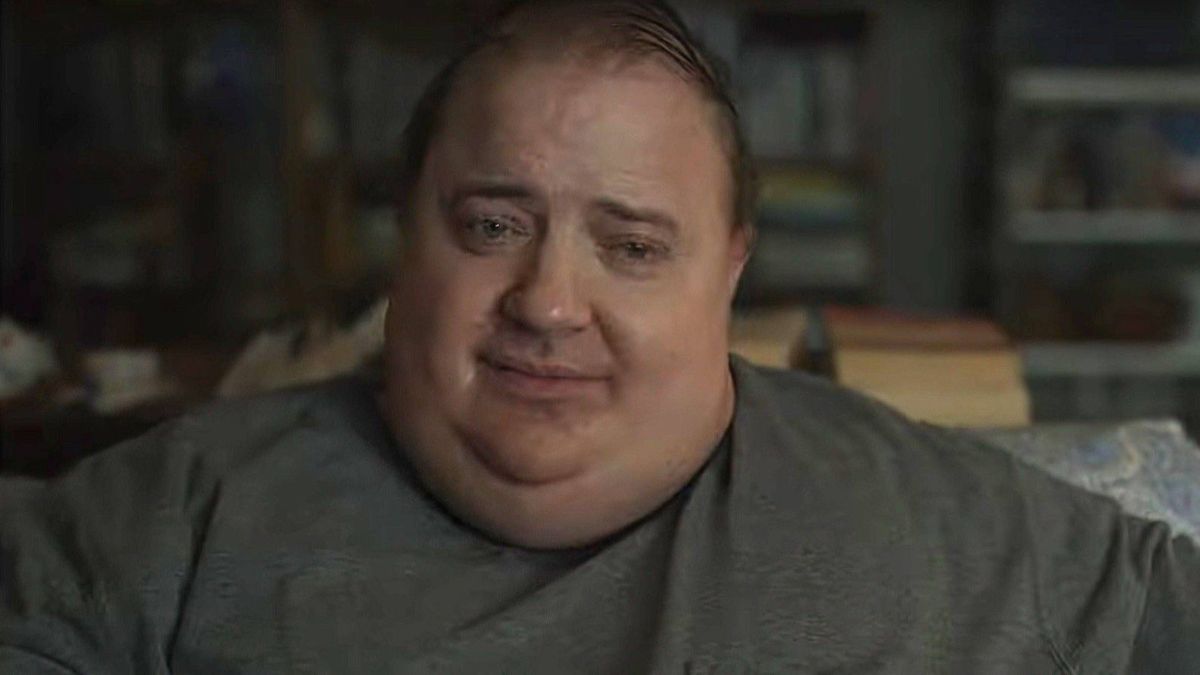Brendan Fraser, en 'The Whale'. Brendan Fraser, en 'The Whale'.