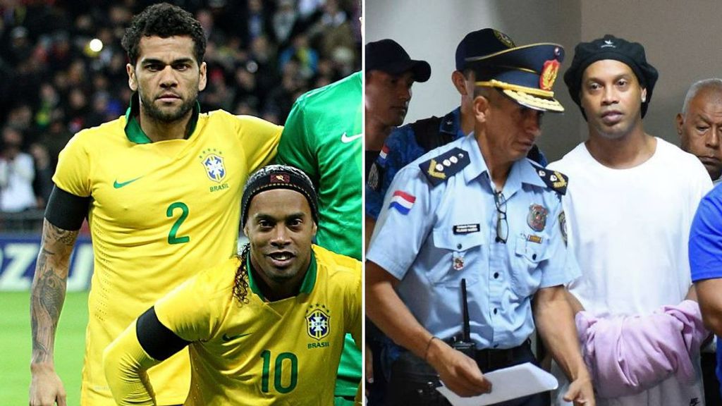 Fueron futbolistas, y acabaron en la cárcel: Dani Alves, y otros jugadores que fueron a prisión