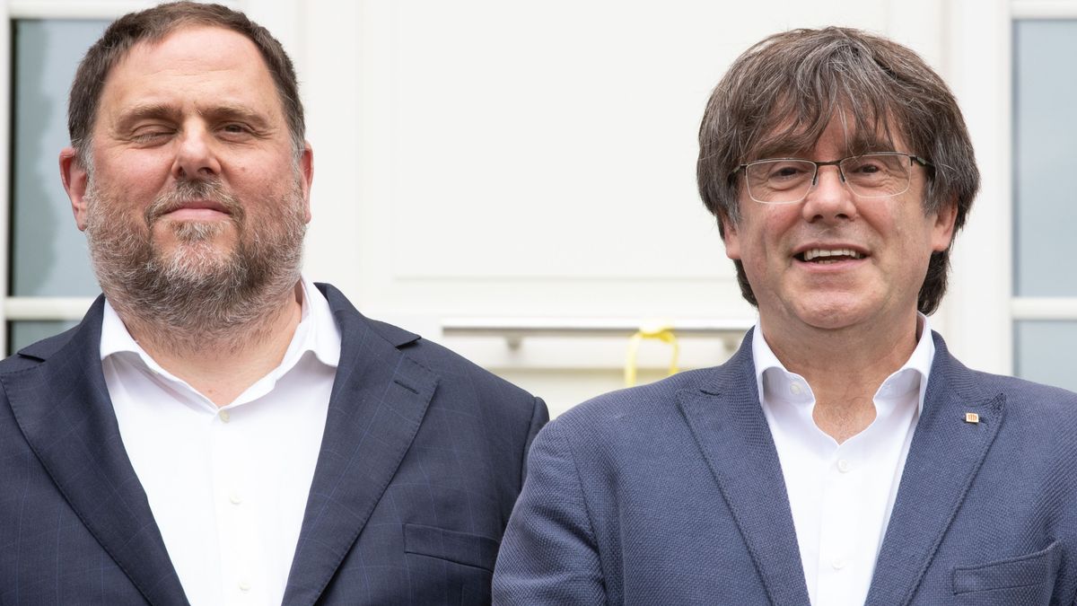 junqueras y puigdemont