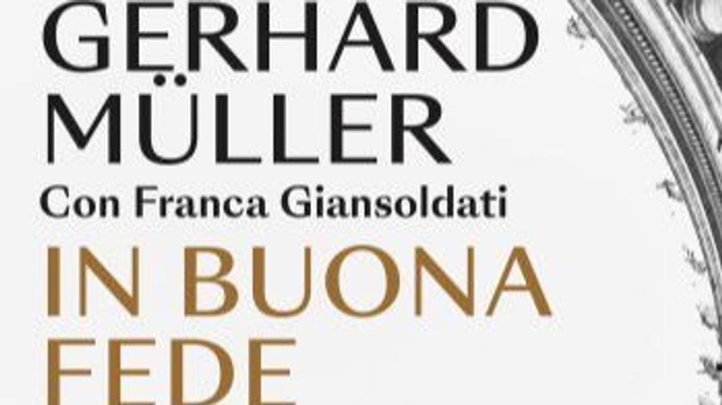Detalle de la portada del último libro del cardenal alemán Gerhard Müller