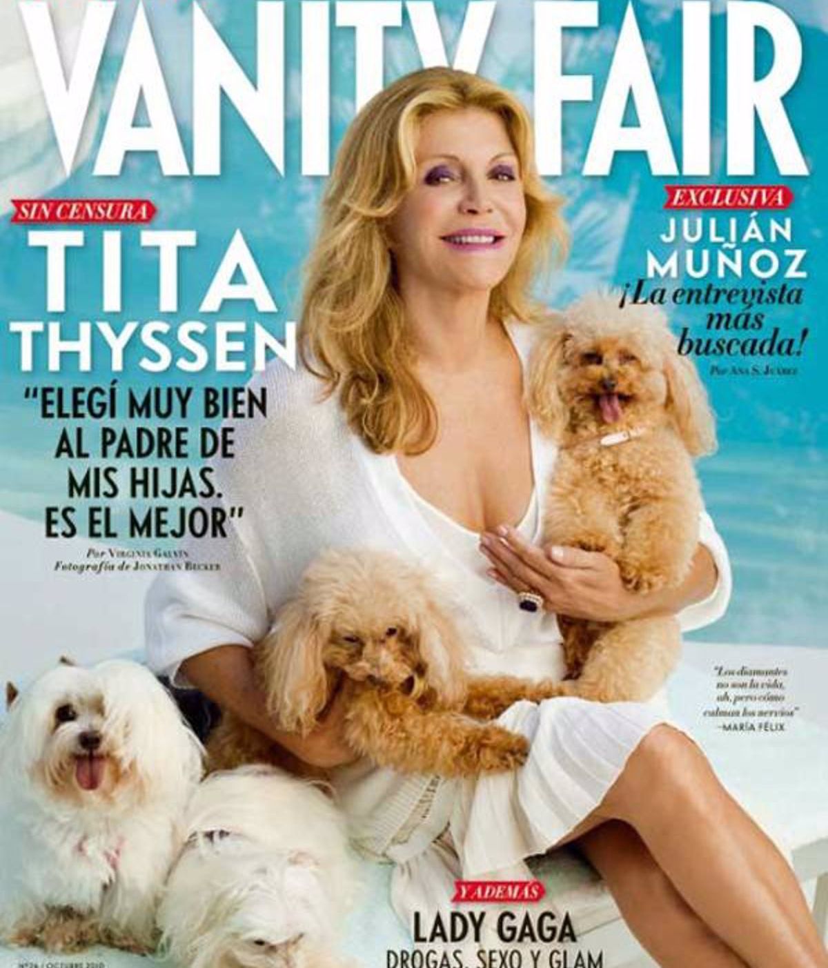 Tita Thyssen: "Elegí muy bien al padre de mis hijas"