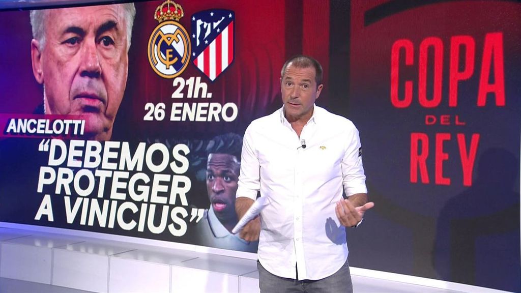"Carlo Ancelotti no para de insistir: hay que proteger a Vinicius"