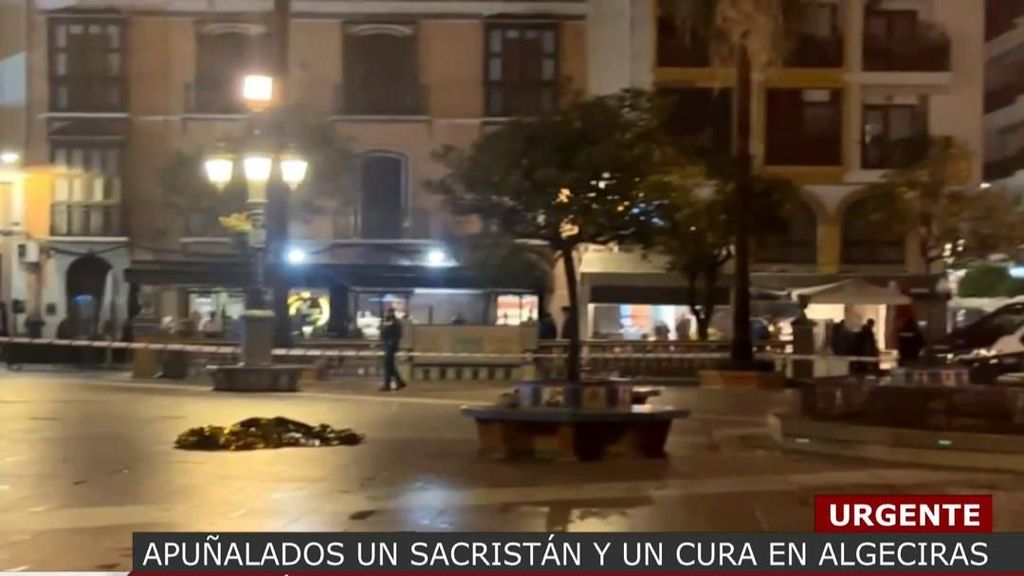Apuñalados un sacristán y un cura en Algeciras: un magrebí irrumpe con una katana en dos iglesias
