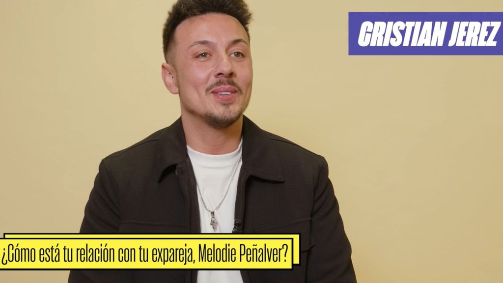 Cristian Jerez explica cómo es su relación con Melodie Peñalver