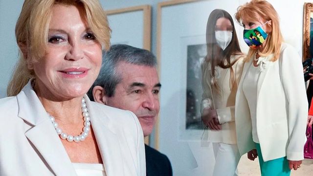 Carmen Thyssen posa con sus hijas de 17 años: el futuro de Carmen y ...