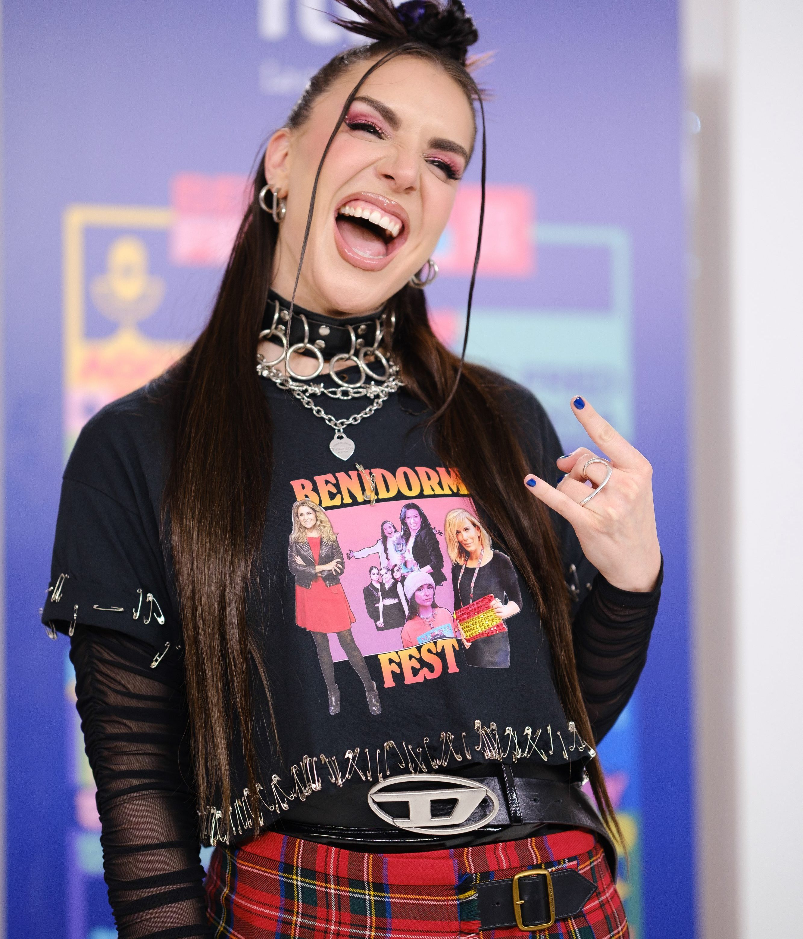 Inés Hernand, en la presentación de la segunda edición del Benidorm Fest