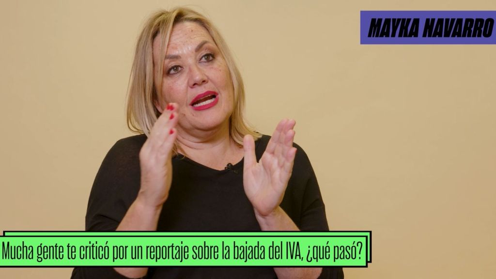 Mayka Navarro explica qué pasó en el reportaje en el Mercado de la Boquería por el que se hizo viral