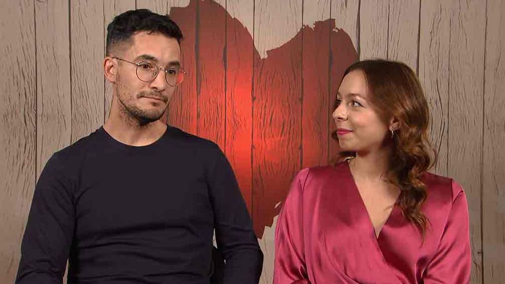 Sofía y Miguel durante su cita en 'First Dates'