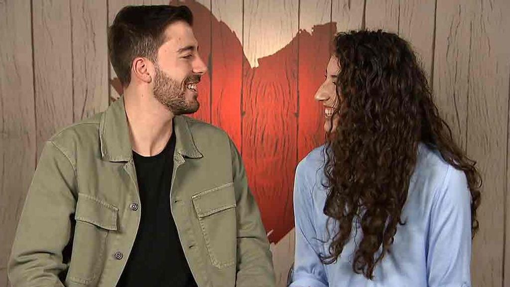 Alegría y Francisco durante su cita en 'First Dates'