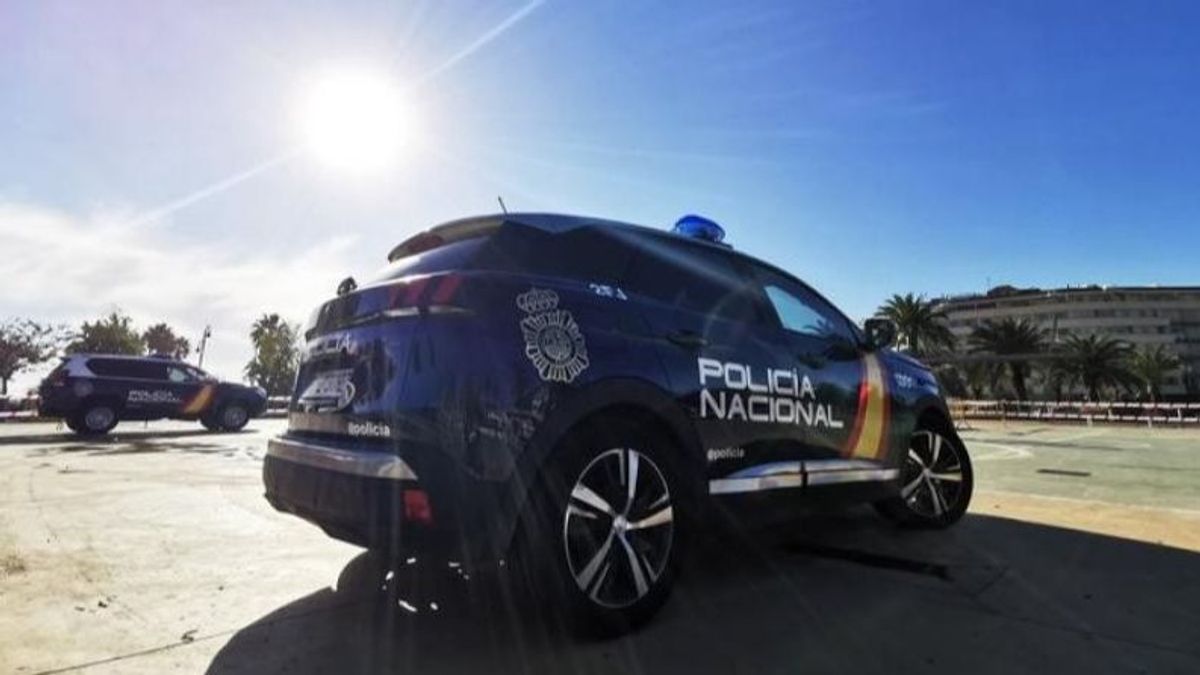 Coche patrulla de la Policía Nacional