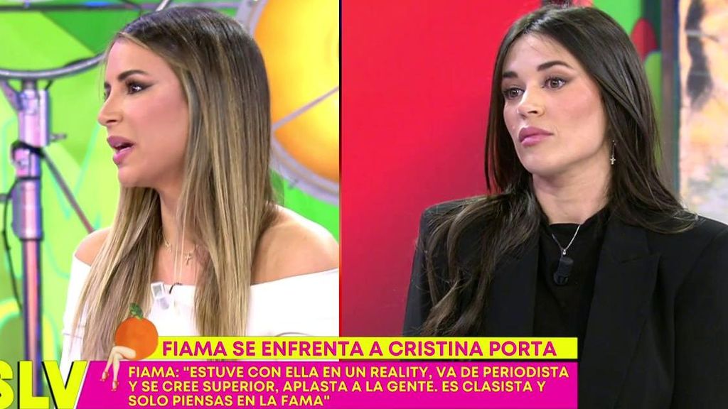 Fiama acusa a Cristina Porta de pasar información de Luca Onestini: "Es falsa, arrogante, elitista, clasista e hipócrita"