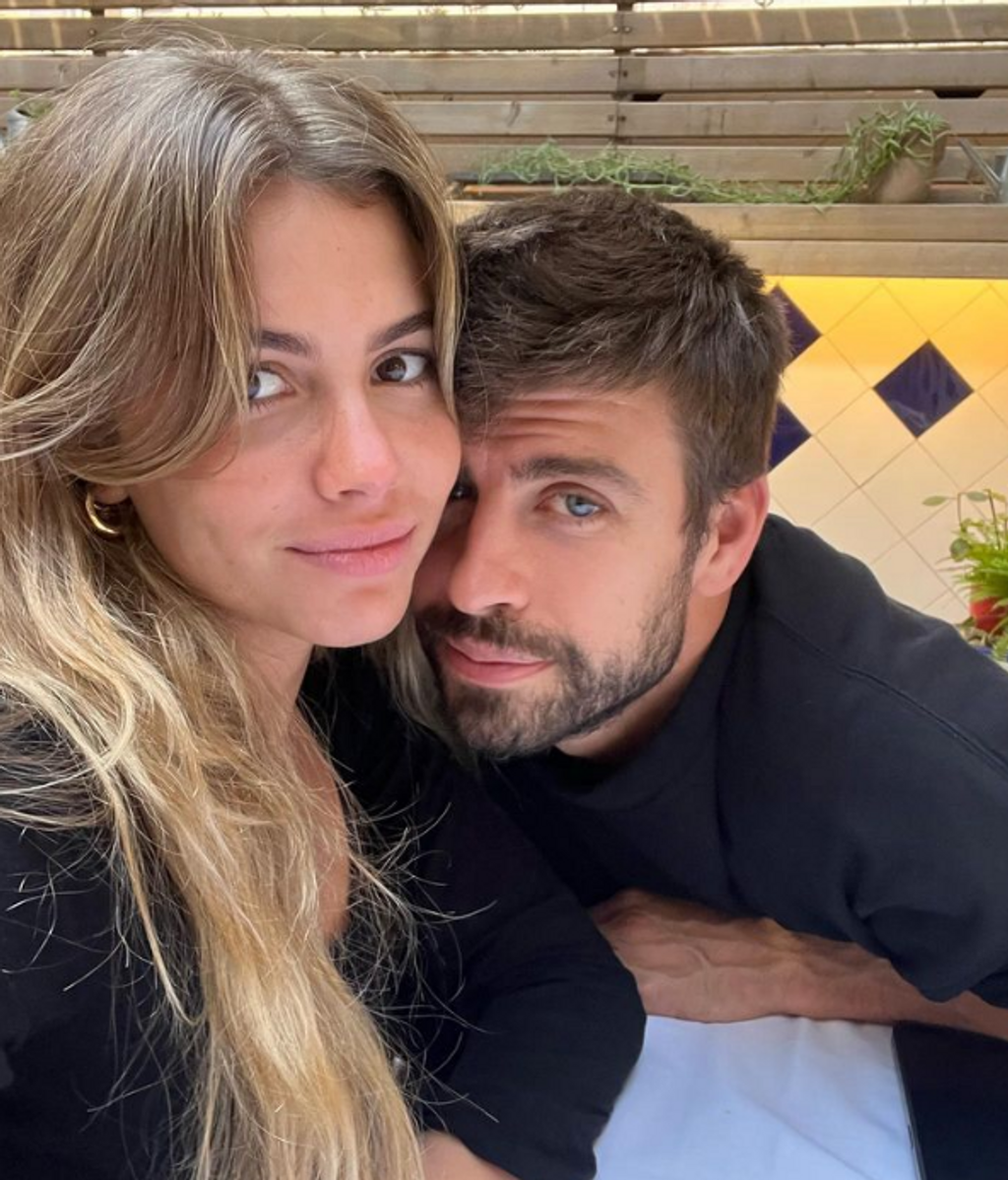 La primera fotografía pública de Gerard Piqué y Clara Chía