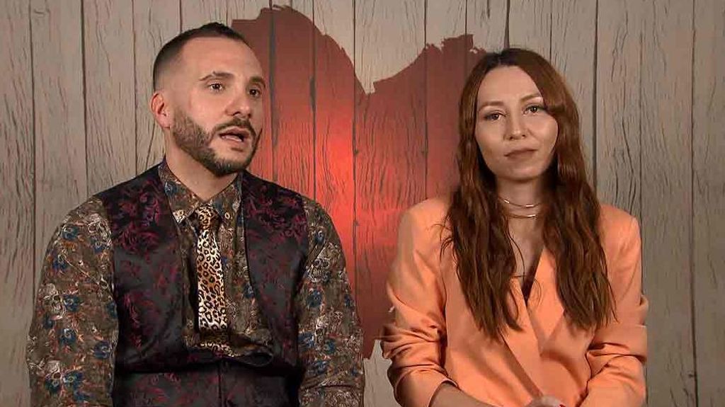 Valentina y Antonio durante su cita en 'First Dates'