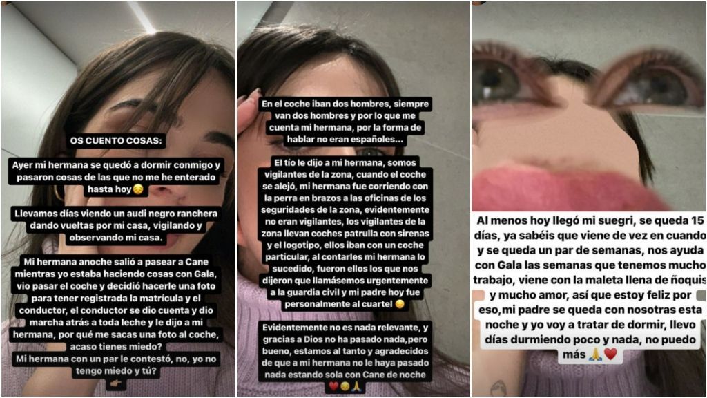 Violeta Mangriñán relata lo que ocurre en su nueva casa