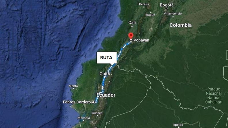 Andrea, una joven de Ecuador, viajó hasta Colombia después de conocer a un hombre por redes