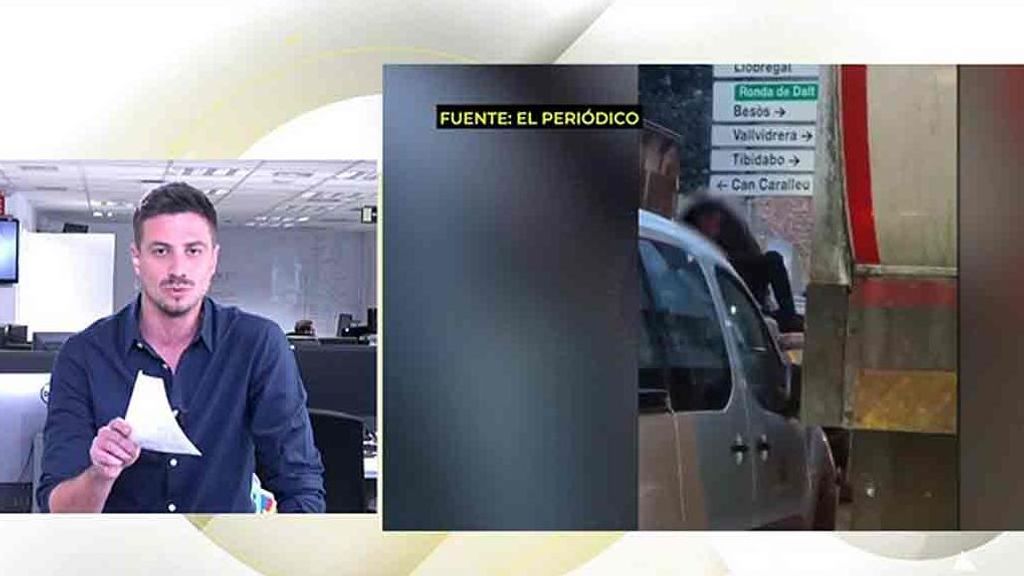 Esquiva la muerte por segundos: consigue salir del contenedor en el que dormía segundos antes de acabar en el camión de la basura