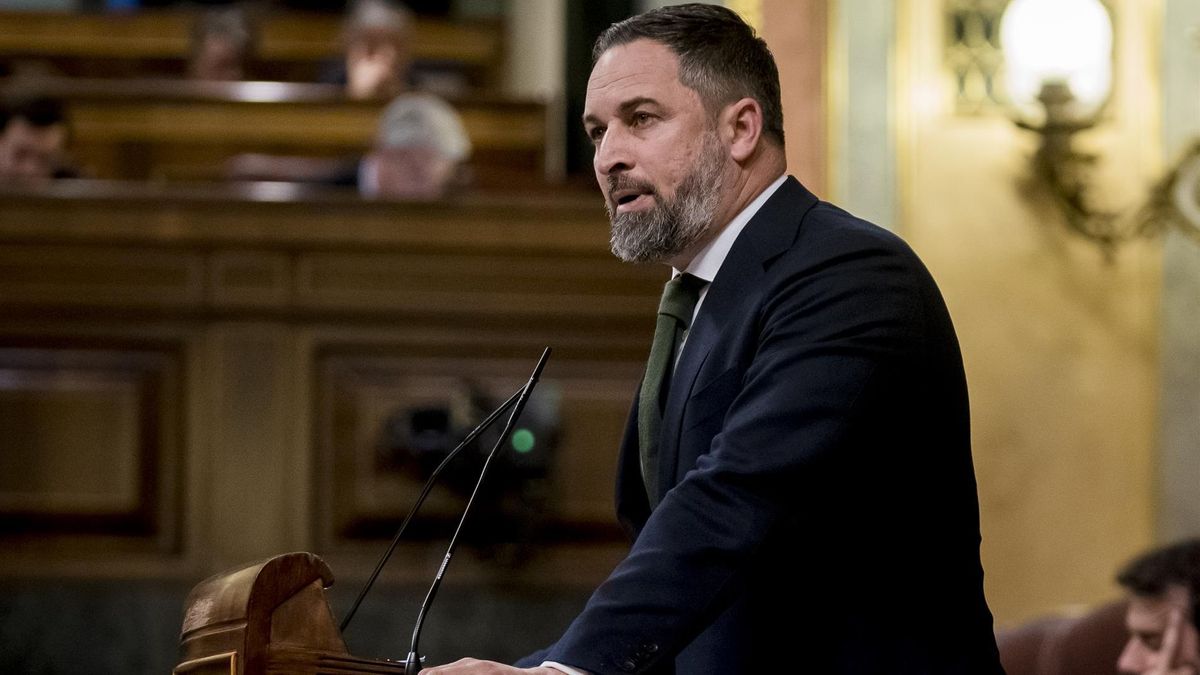 El líder de Vox, Santiago Abascal El líder de Vox, Santiago Abascal