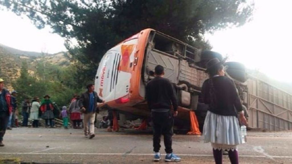 EuropaPress 1383567 lunes 0600 hora local autobus compania peruana movil tours sufrido