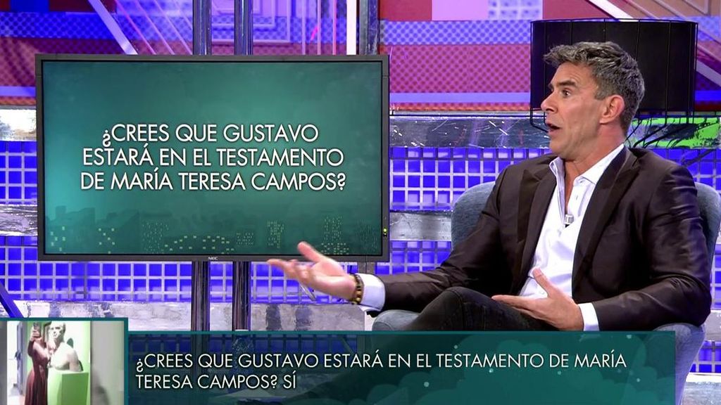 Gustavo, harto de trabajar para María Teresa y sus hijas