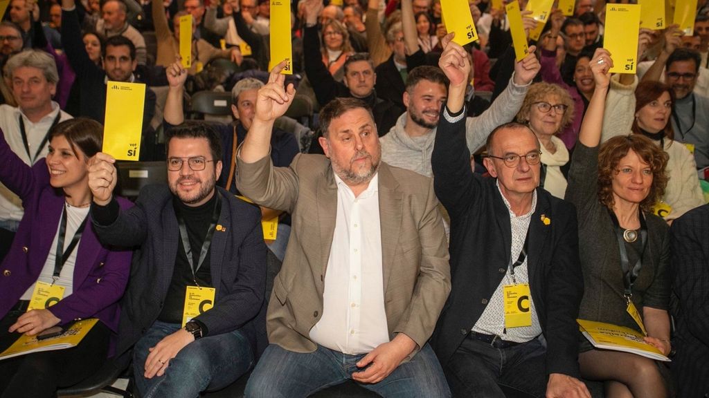 Junqueras pide sumarse a la estrategia independentista de ERC