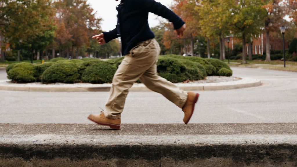 Niño corriendo