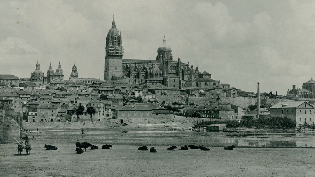 Salamanca en 1892 cuando llega Unamuno 