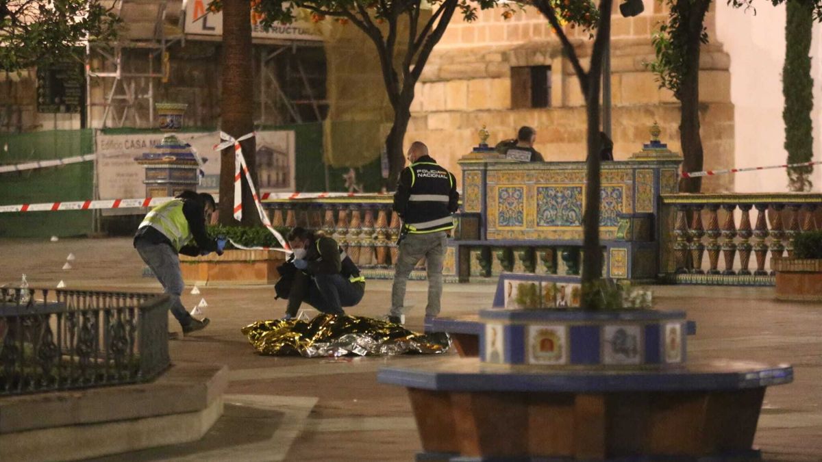 EuropaPress 4946819 efectivos sanitarios policiales cubren cadaver sacristan fallecido ataque EuropaPress 4946819 efectivos sanitarios policiales cubren cadaver sacristan fallecido ataque