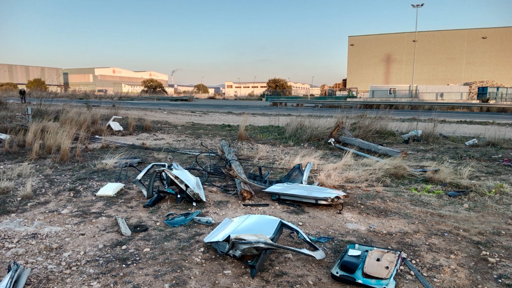 Los Mossos d'Esquadra han acudido al lugar del accidente de tráfico en la C-37 en el Pla de Santa María, Tarragona